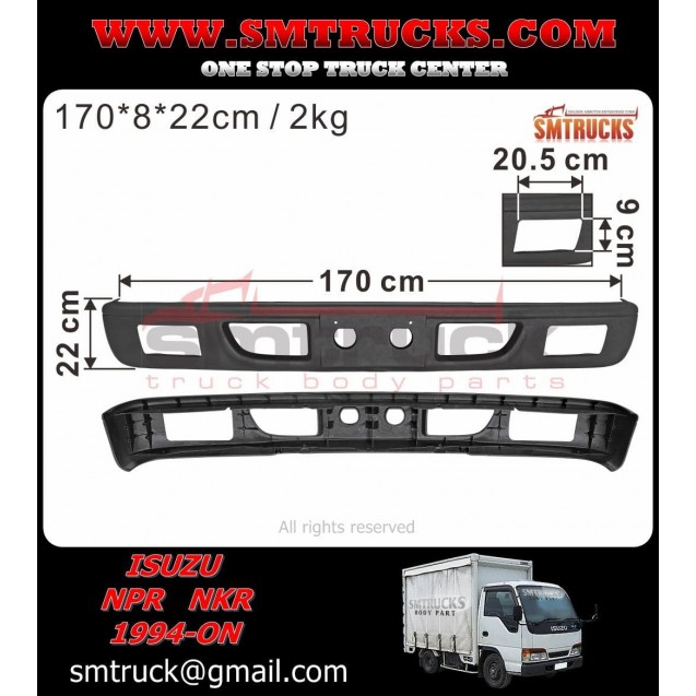 Isl Isuzu Npr Nkr Nhr Bumper